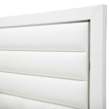 State St. Queen Upholstered Panel Bed (3 Pc) from Michael Amini - Luna Furniture