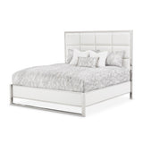 State St. Eastern King Short Metal Panel Bed (3 Pc) from Michael Amini - Luna Furniture