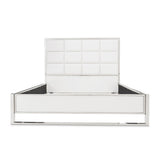 State St. Eastern King Short Metal Panel Bed (3 Pc) from Michael Amini - Luna Furniture