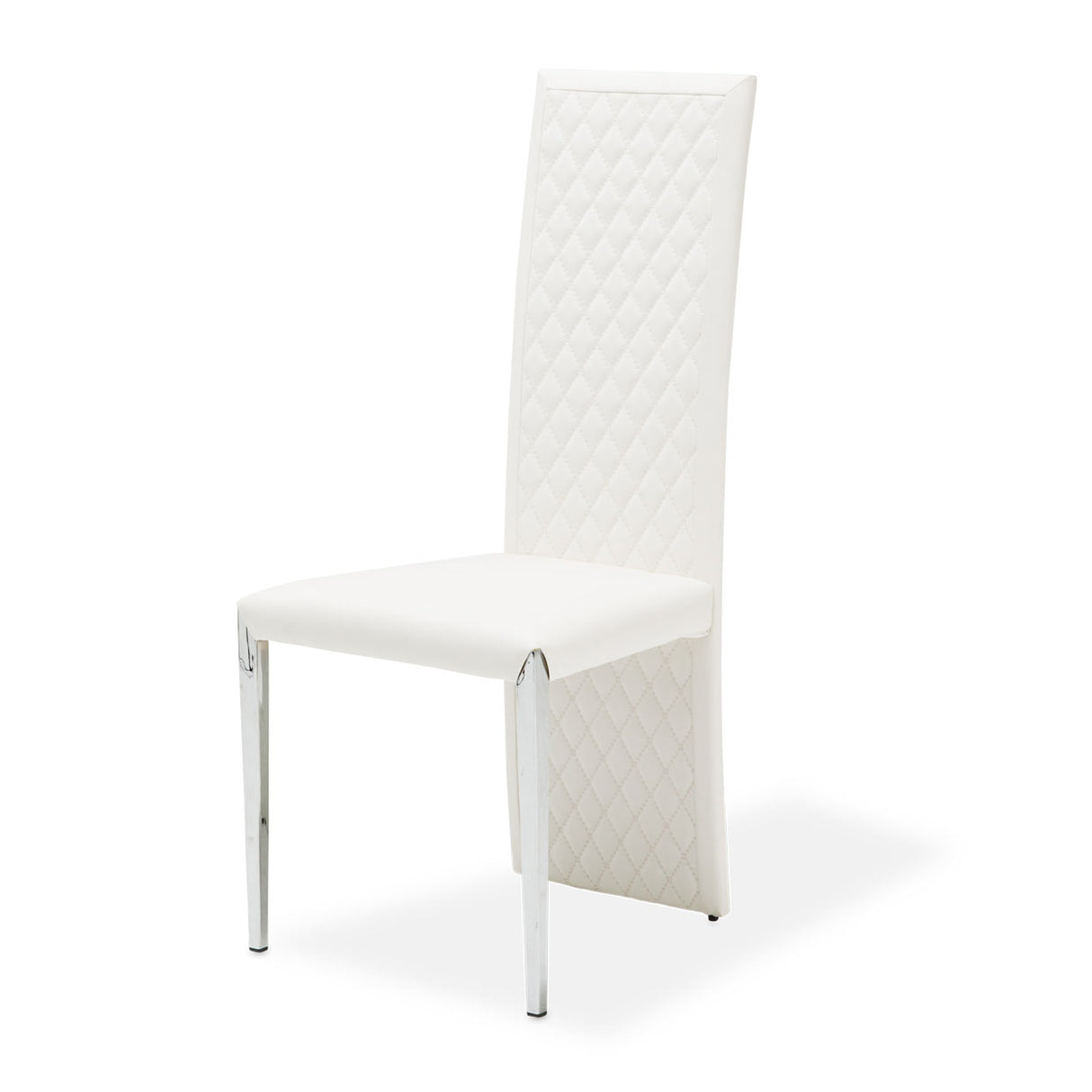 State St. Short Side Chair (vinyl Back) from Michael Amini - Luna Furniture