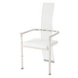 State St. Arm Chair (acrylic Back) from Michael Amini - Luna Furniture