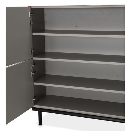 State St. Saffron Accent Cabinet from Michael Amini - Luna Furniture