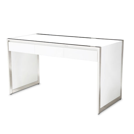 State St. Writing Desk from Michael Amini - Luna Furniture