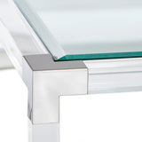 State St. Rectangular Cocktail Table with Acrylic Legs