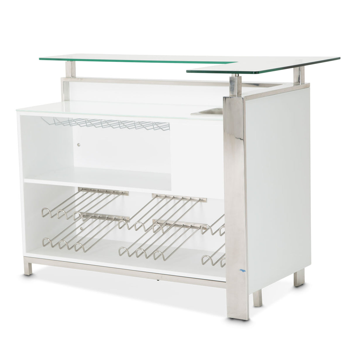 State St. Bar (2 Pc) from Michael Amini - Luna Furniture