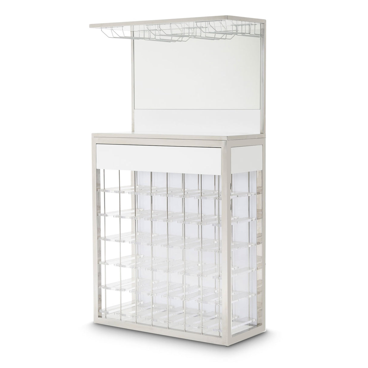 State St. Wall Bar (2 Pc) from Michael Amini - Luna Furniture