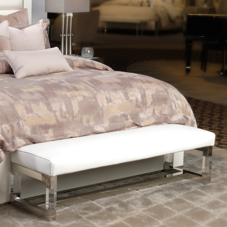State St. Bench from Michael Amini - Luna Furniture