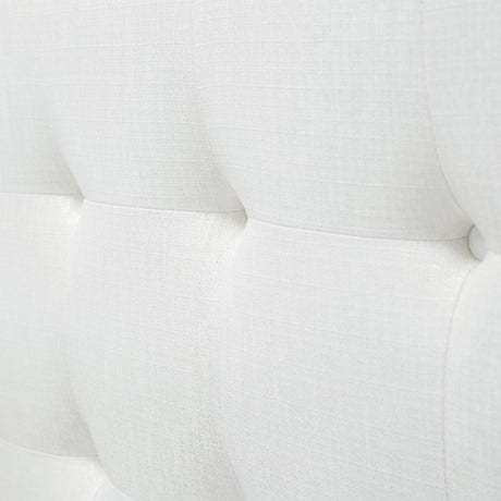 Sky Tower Cloud White Cal. King Bed from Michael Amini - Luna Furniture