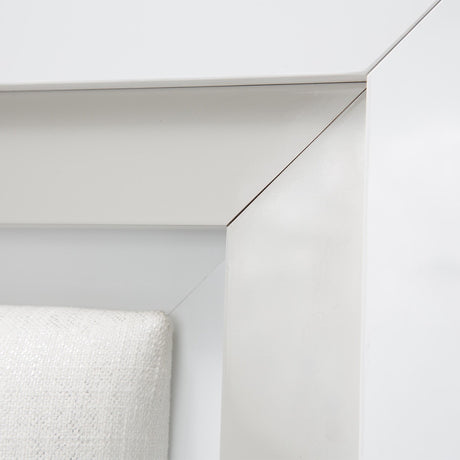 Sky Tower Cloud White Cal. King Bed from Michael Amini - Luna Furniture