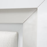 Sky Tower Cloud White Eastern King Bed from Michael Amini - Luna Furniture