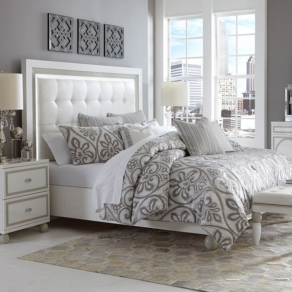 Sky Tower Cloud White Queen Bed