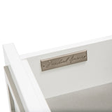 Sky Tower Cloud White Dresser With Mirror from Michael Amini - Luna Furniture