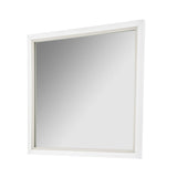 Sky Tower Cloud White Dresser Mirror from Michael Amini - Luna Furniture