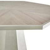 Lanterna Silver Mist Octagonal Dining Table (2 Pc) from Michael Amini - Luna Furniture