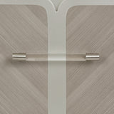 Lanterna Silver Mist Nightstand from Michael Amini - Luna Furniture