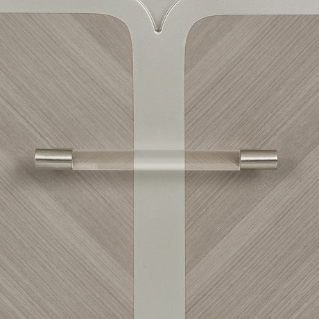 Lanterna Silver Mist Nightstand from Michael Amini - Luna Furniture