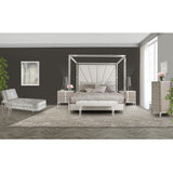 Lanterna Silver Mist Nightstand from Michael Amini - Luna Furniture