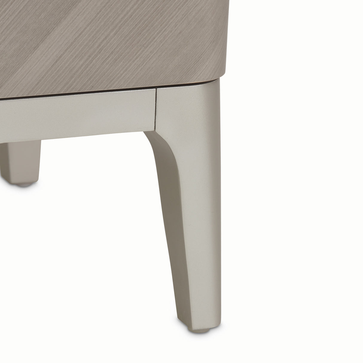 Lanterna Silver Mist Nightstand from Michael Amini - Luna Furniture