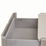 Lanterna Silver Mist Nightstand from Michael Amini - Luna Furniture