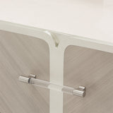 Lanterna Silver Mist Dresser With Mirror from Michael Amini - Luna Furniture