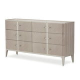 Lanterna Silver Mist Dresser from Michael Amini - Luna Furniture