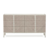 Lanterna Silver Mist Dresser from Michael Amini - Luna Furniture