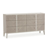 Lanterna Silver Mist Dresser from Michael Amini - Luna Furniture