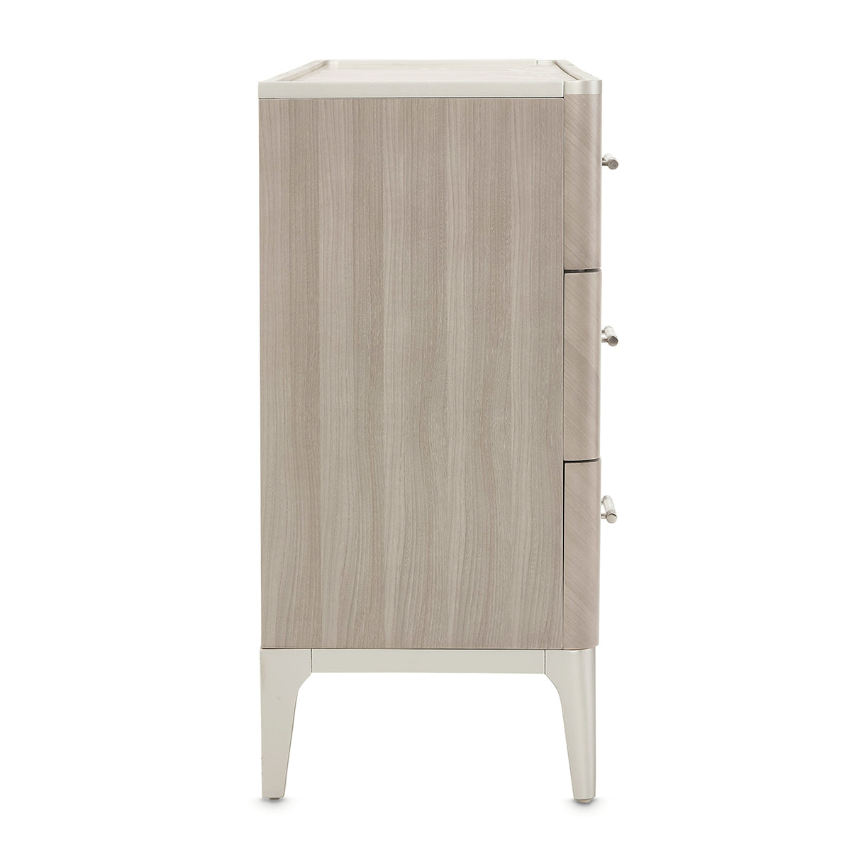Lanterna Silver Mist Dresser from Michael Amini - Luna Furniture