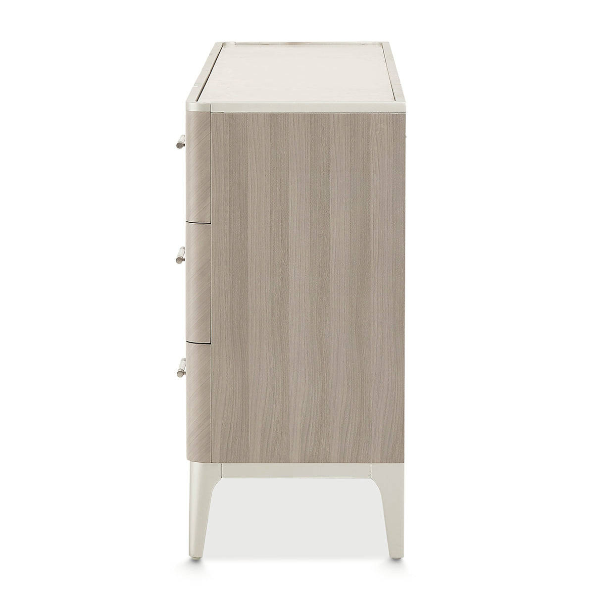 Lanterna Silver Mist Dresser from Michael Amini - Luna Furniture