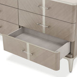 Lanterna Silver Mist Dresser from Michael Amini - Luna Furniture