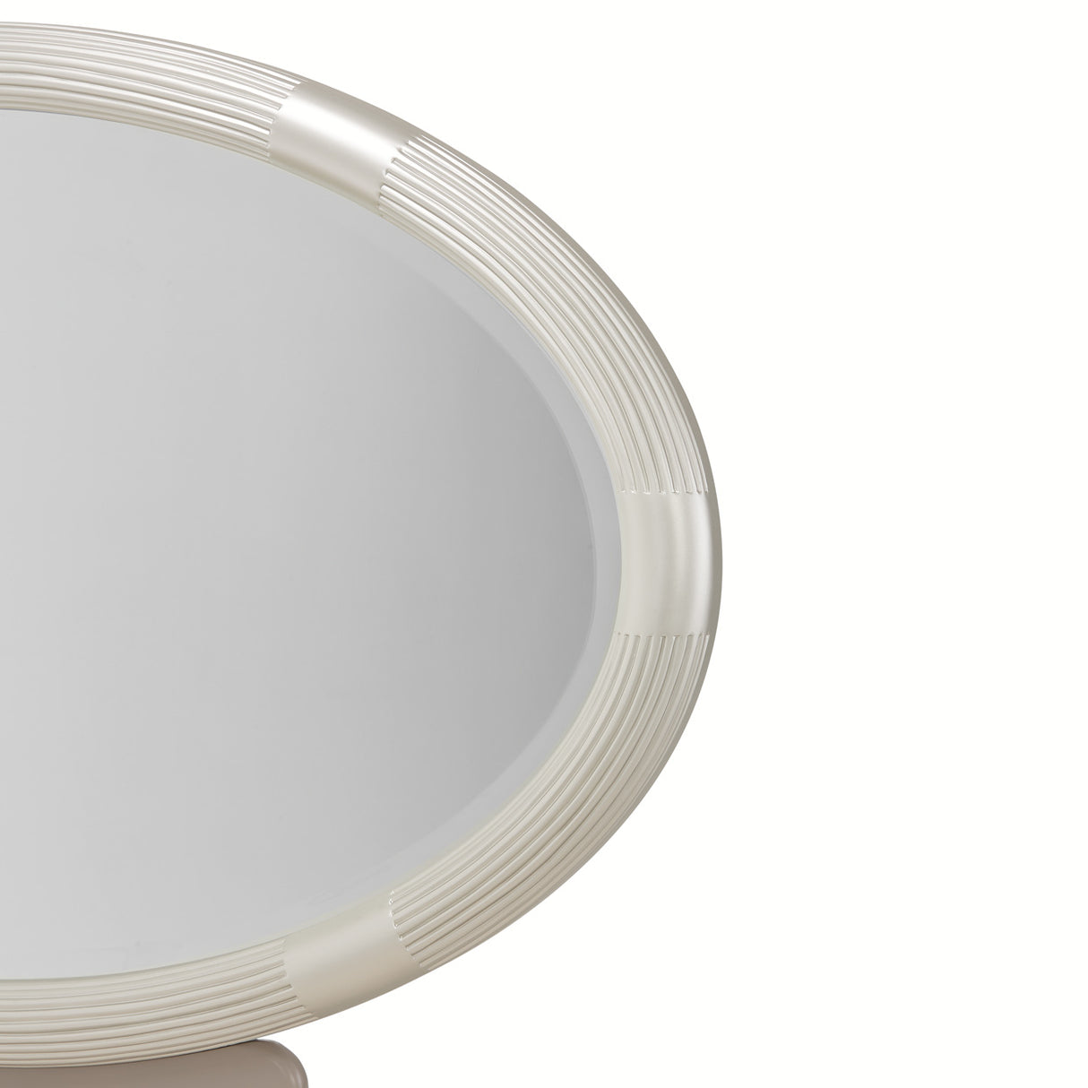 Lanterna Silver Mist Dresser Mirror from Michael Amini - Luna Furniture