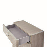 Lanterna Silver Mist Highboy Vertical Chest from Michael Amini - Luna Furniture