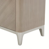 Lanterna Silver Mist Media Cabinet from Michael Amini - Luna Furniture