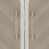 Lanterna Silver Mist Media Cabinet from Michael Amini - Luna Furniture