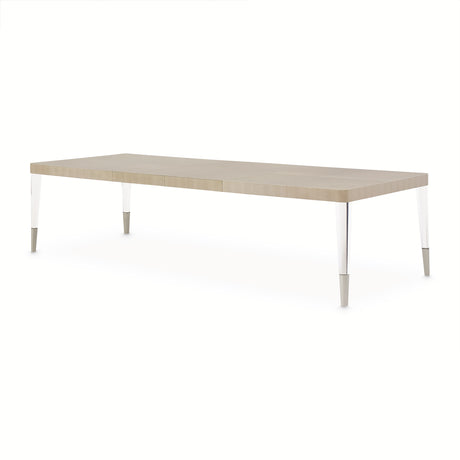 Penthouse Ash Gray Rectangular Dining Table (includes: 2 X 22 Leaves) from Michael Amini - Luna Furniture