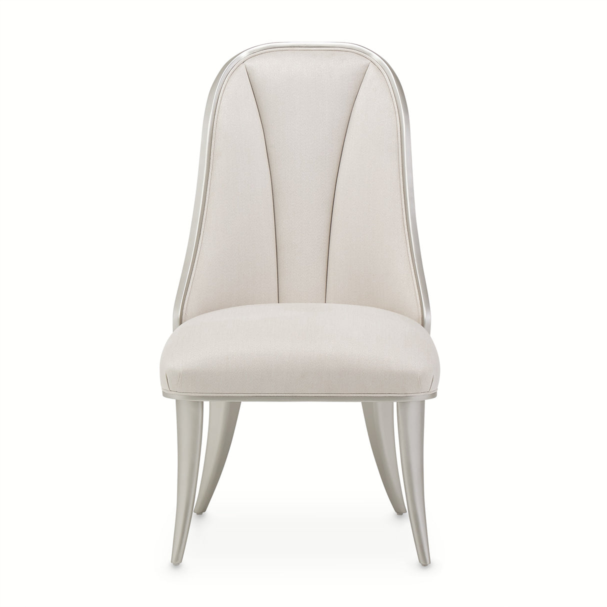 Penthouse Ash Gray Side Chair Ash Gray from Michael Amini - Luna Furniture