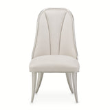 Penthouse Ash Gray Side Chair Ash Gray from Michael Amini - Luna Furniture
