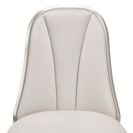 Penthouse Ash Gray Side Chair Ash Gray from Michael Amini - Luna Furniture