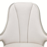 Penthouse Ash Gray Dining Arm Chair from Michael Amini - Luna Furniture