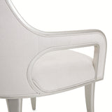 Penthouse Ash Gray Dining Arm Chair from Michael Amini - Luna Furniture