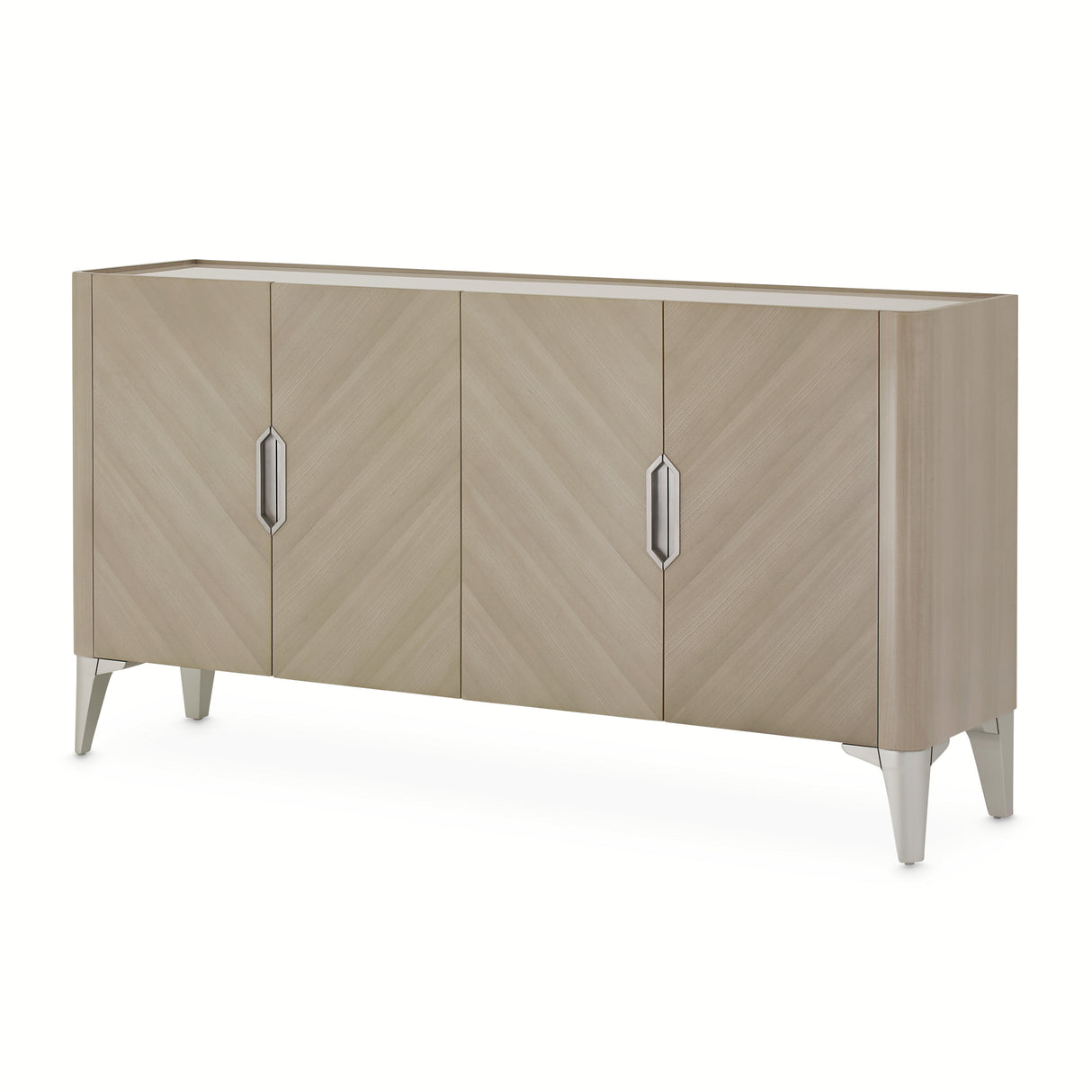 Penthouse Ash Gray Sideboard from Michael Amini - Luna Furniture