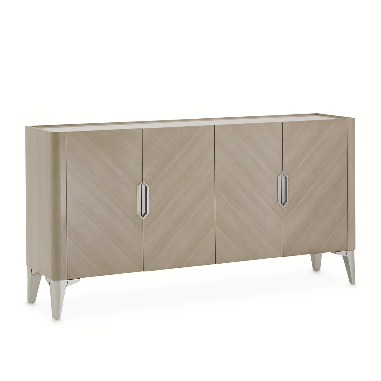 Penthouse Ash Gray Sideboard from Michael Amini - Luna Furniture