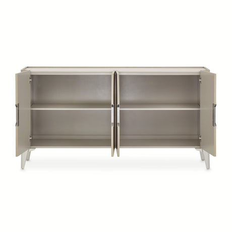 Penthouse Ash Gray Sideboard from Michael Amini - Luna Furniture