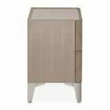 Penthouse Ash Gray Nightstand from Michael Amini - Luna Furniture