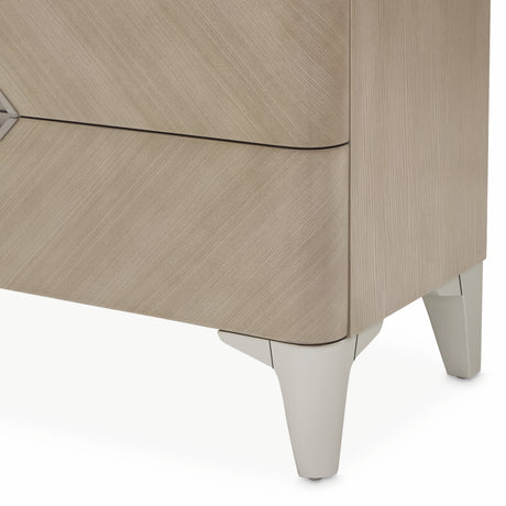 Penthouse Ash Gray 6-drawer Chest from Michael Amini - Luna Furniture