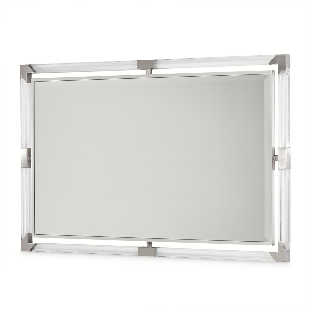Penthouse Ash Gray Wall Mirror from Michael Amini - Luna Furniture