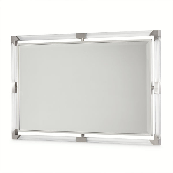 Penthouse Ash Gray Wall Mirror
