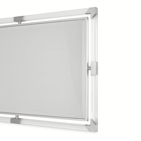 Penthouse Ash Gray Wall Mirror from Michael Amini - Luna Furniture