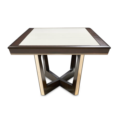 Belmont Place Espresso Rectangular Dining Table from Michael Amini - Luna Furniture
