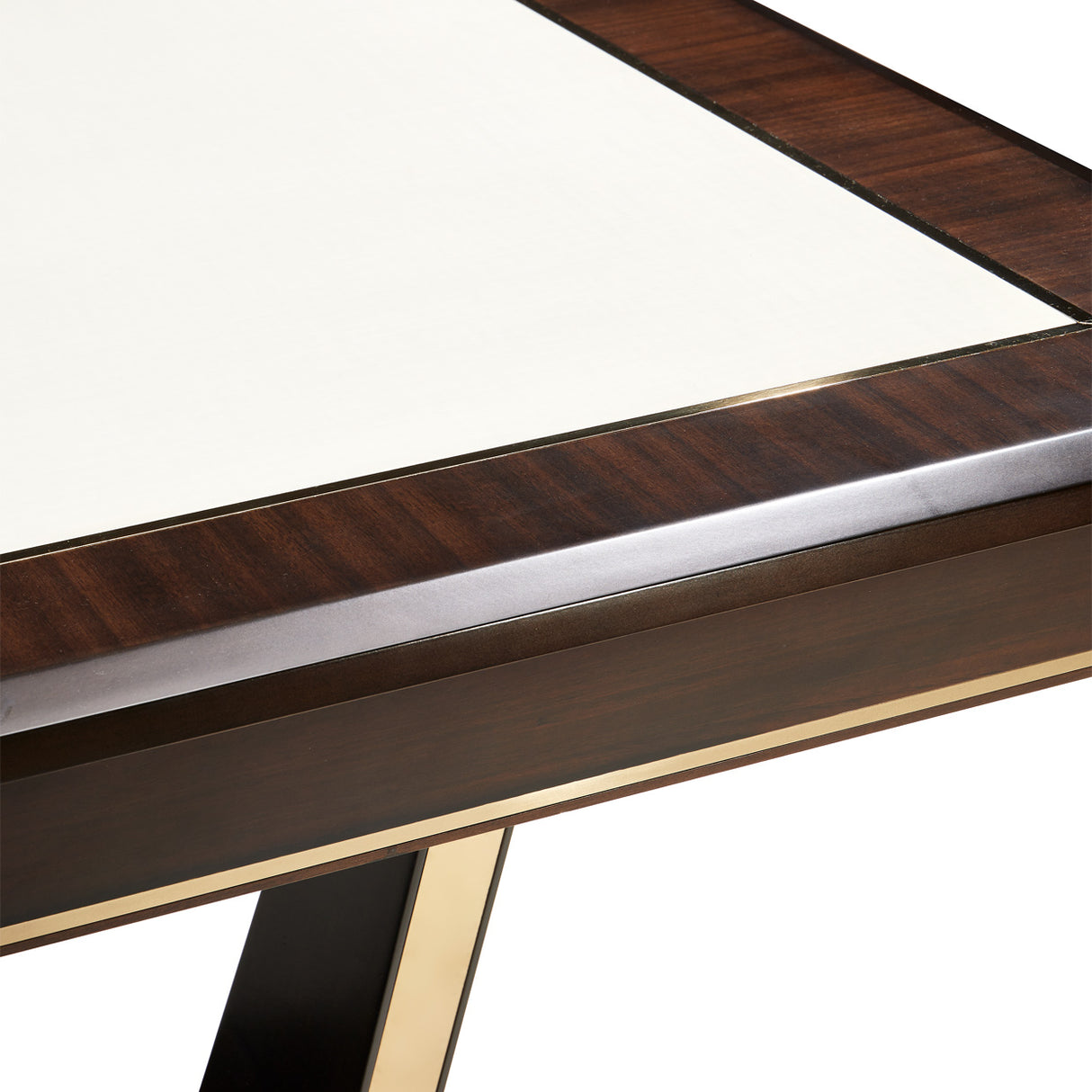 Belmont Place Espresso Rectangular Dining Table from Michael Amini - Luna Furniture